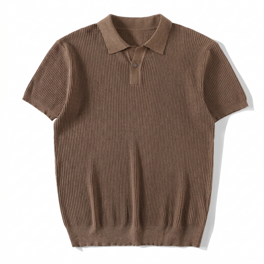 サマーニットポロ